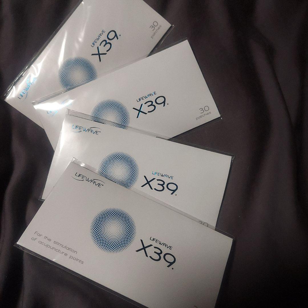 早い者勝ち！　特別おまとめ割引　ライフウェーブ X39を4セット