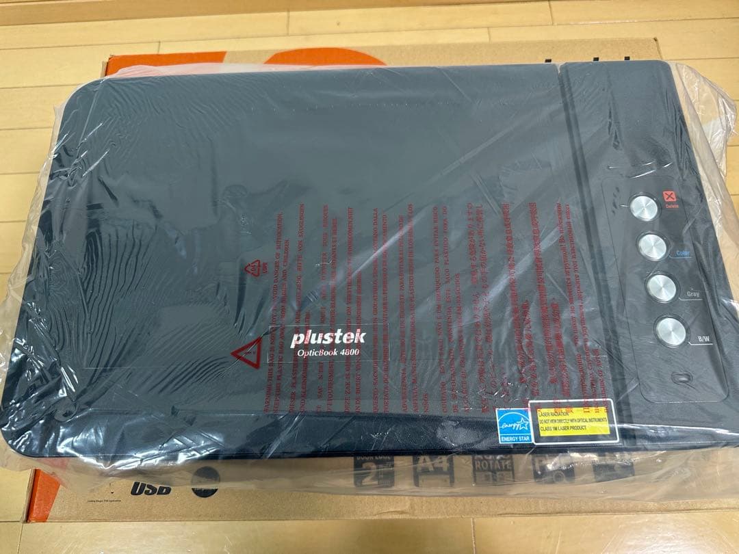 plustek OpticBook 4800【新品•未使用】