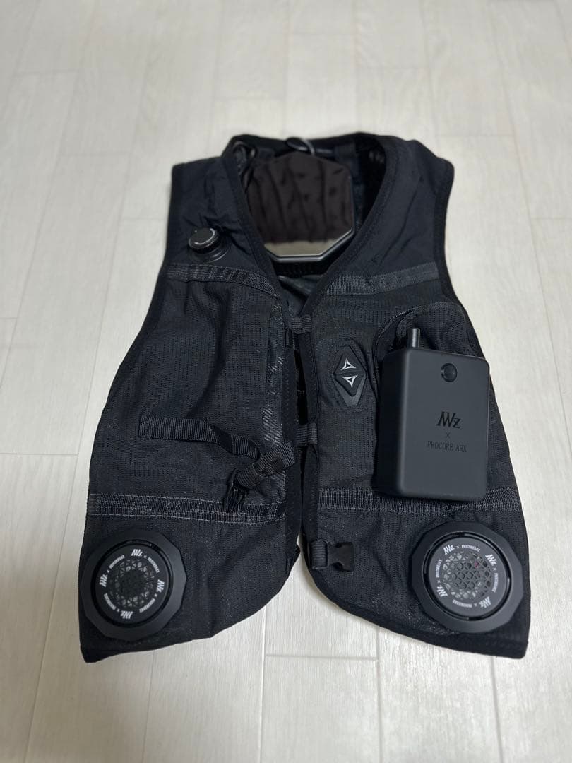 冷却機能付きクールベスト Mサイズ ブラック