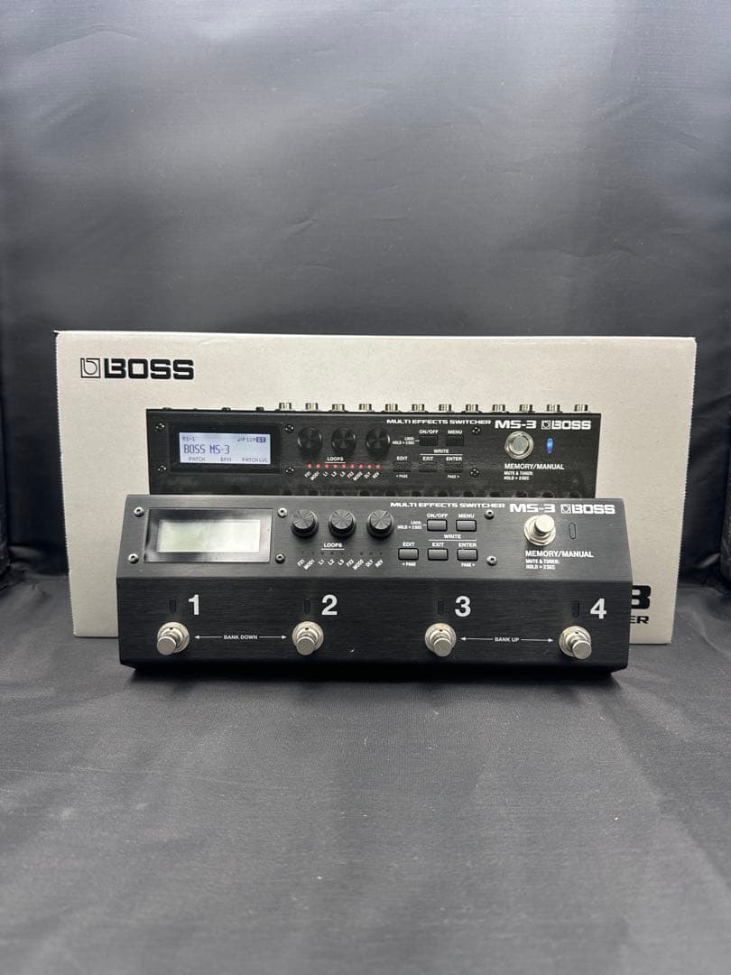 ms-3 boss マルチエフェクター プログラムスイッチャー BOSS MS-3 Multi Effects Switcher マルチエフェクター＆スイッチャー