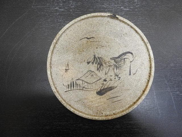 瀬戸絵皿　MA1
