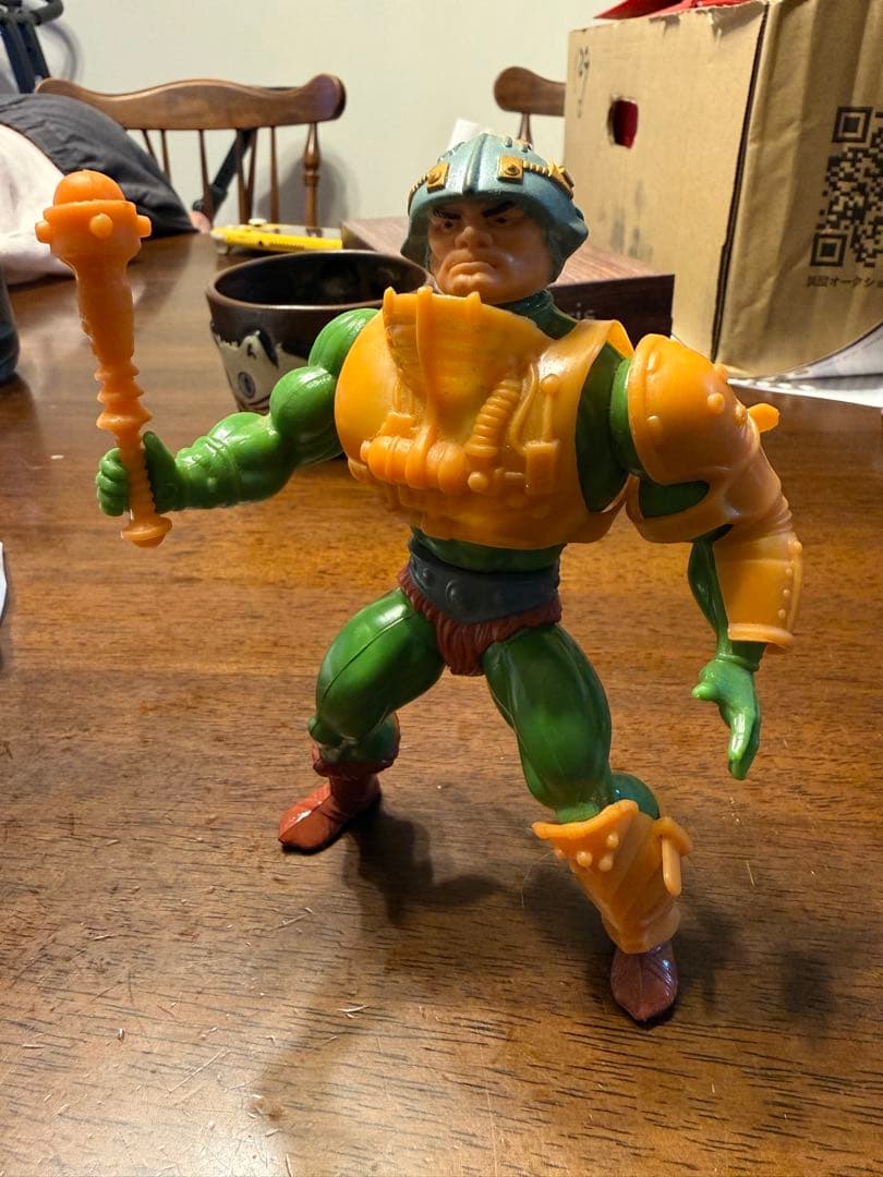 当時物 MOTU マンアットアームズ 武器付 80s マテル 魔界伝説ヒーマン 当時物 MOTU マンアットアームズ 武器付 80s マテル 魔界伝説ヒーマン