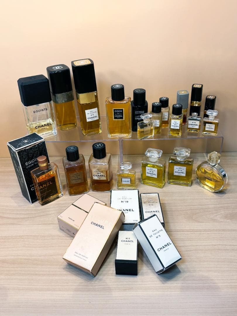 シャネル　香水　まとめ　大量　現状品　エゴイスト　チャンス　アリュール　セット