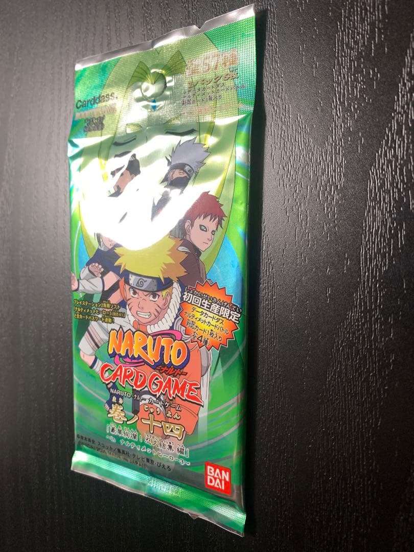 NARUTO ナルト カード 巻ノ十四「豪華絢爛！忍大結集 編」未開封 1
