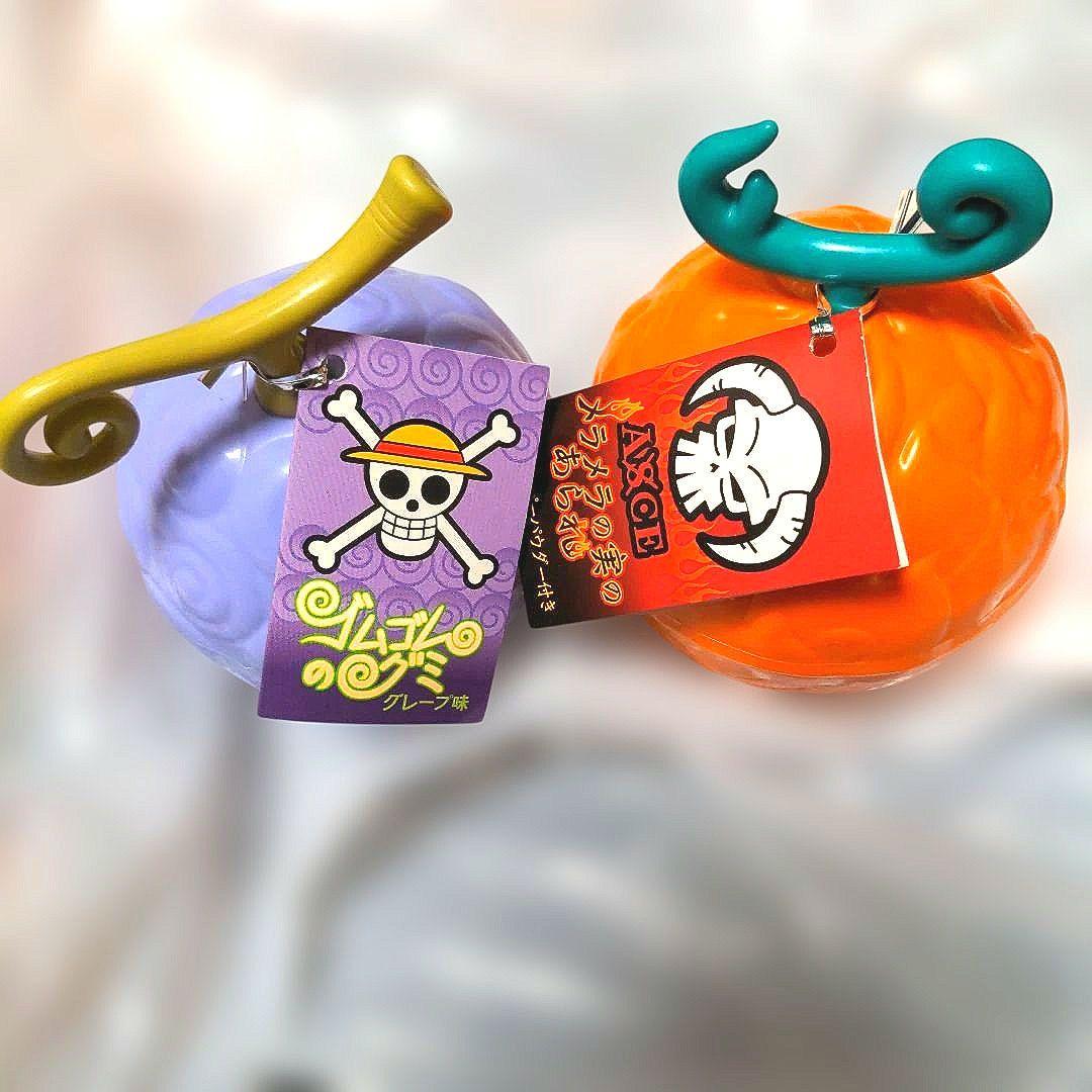 激レア　ワンピース　ジャンプショップ　悪魔の実　メラメラの実　ゴムゴムの実