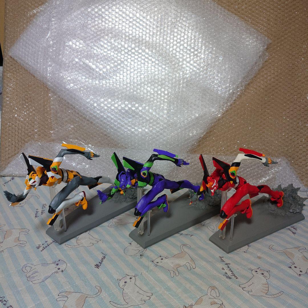 一番くじ エヴァンゲリオン ～全力疾走！～ 初号機 2号機 零号機 セット