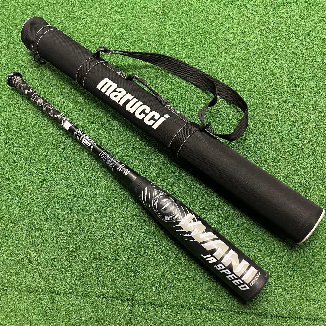 黒ワニ　80センチ　マルチ　ワニクラッシャー JR SPEED 軟式バット 2025モデル】マルーチ marucci 少年軟式 ワニクラッシャー スピード