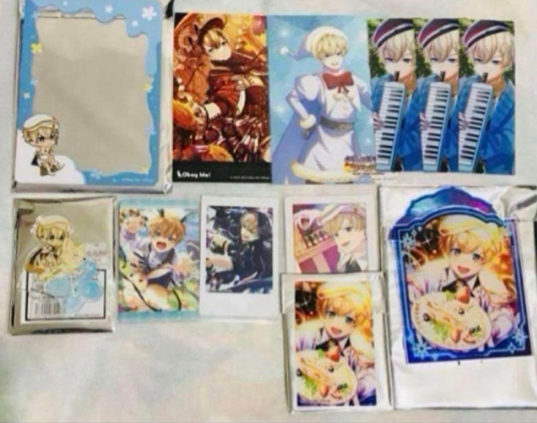 おべいみー　ルーク　カードケース　アクスタ2個　チェキ2枚　VIPカード　他 楽天市場】Osel 両面フォトカードキーホルダー 推し活応援グッズ