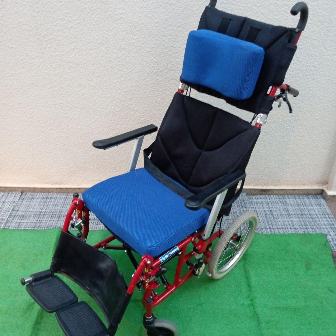 カワムラサイクル リクライニング 介助用車椅子 ティルト KPF16-40-N