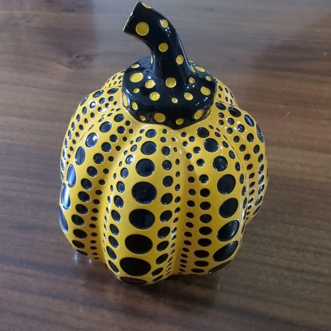 草間彌生 カボチャ パンプキン ペーパーウェイト 草間彌生】オブジェ 箱付き 新品 / 草間弥生 ペーパーウエイト Moma