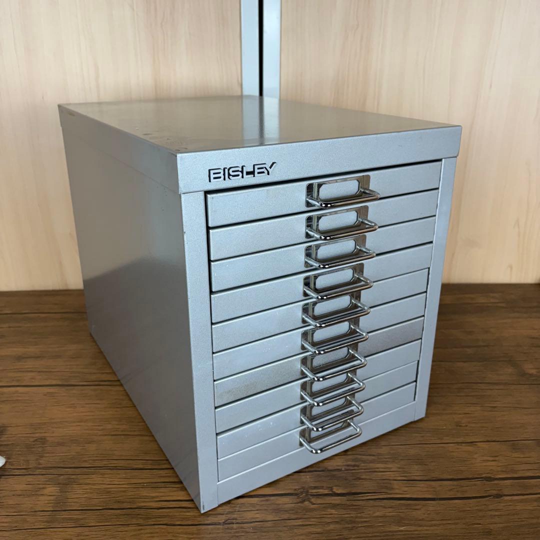 【送料込】BISLEY ビスレー A4キャビネット10段 ヴィンテージ　希少 送料込】BISLEY ビスレー A4キャビネット10段 ヴィンテージ 希少