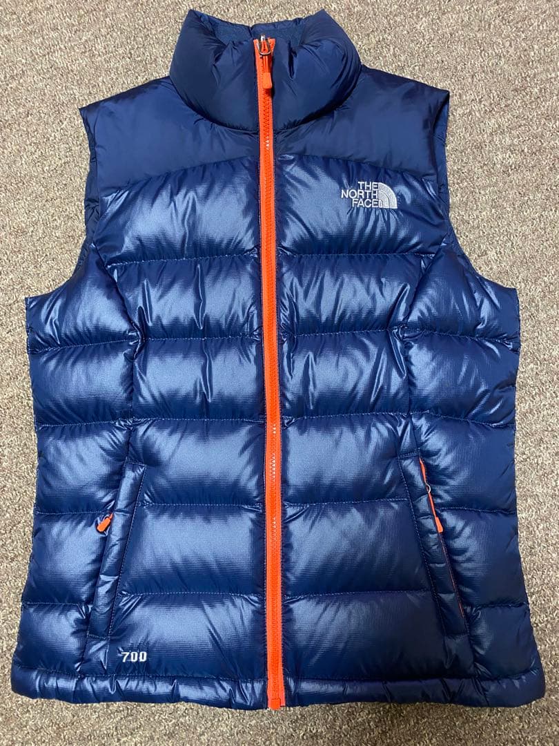 ★THE NORTH FACE★ダウンベスト ネイビー 700FP