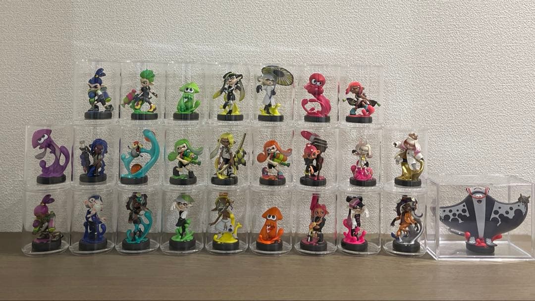 amiibo スプラトゥーン　全種類　コンプリート　限定あり