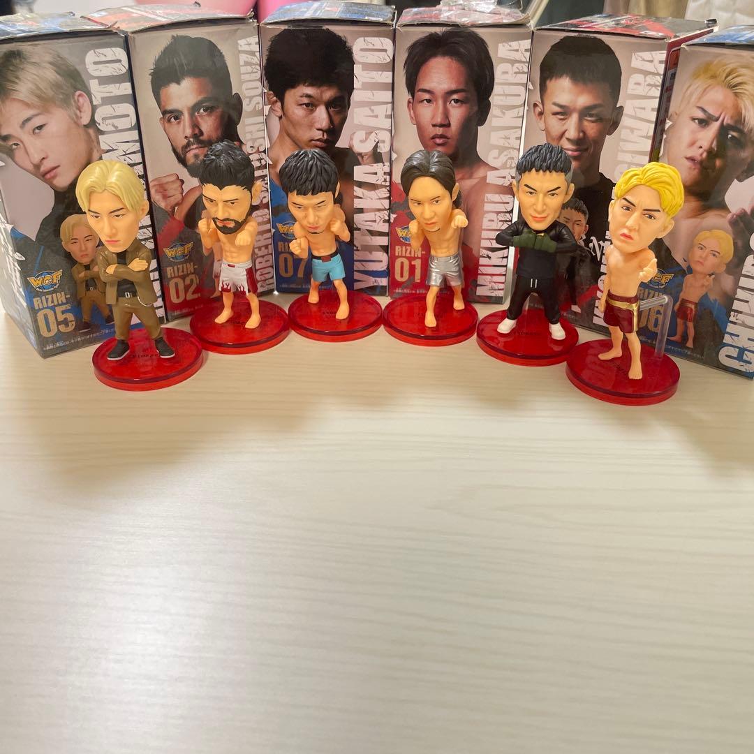 RIZINフィギュア　朝未来　平本　斎藤　サトシ　鈴木　萩原
