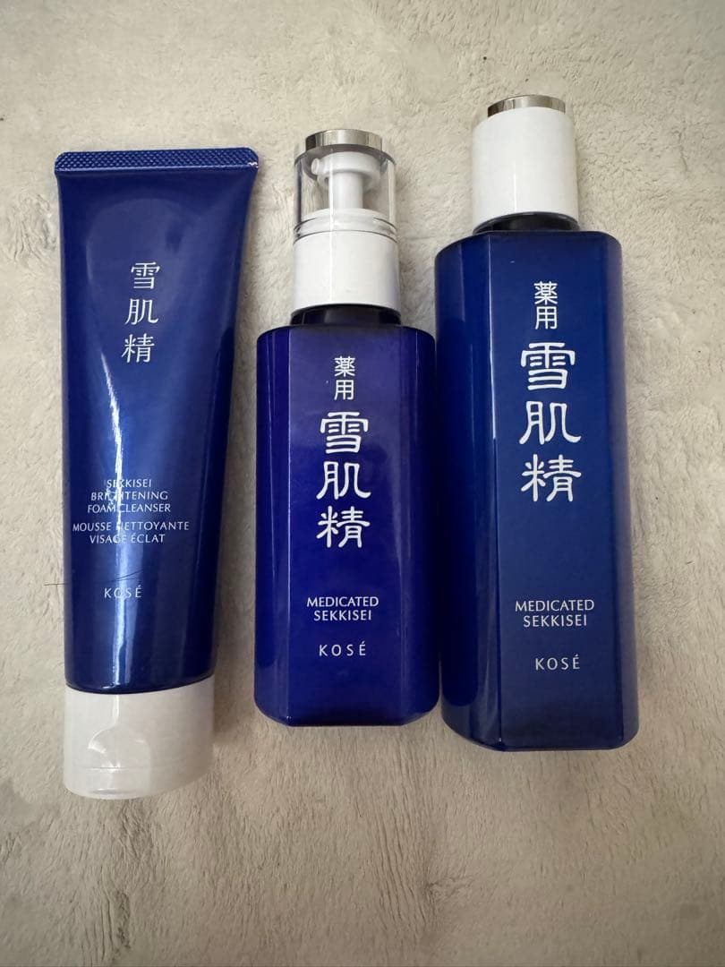 新品未使用!! KOSE 雪肌精 洗顔 薬用化粧水セット 3点