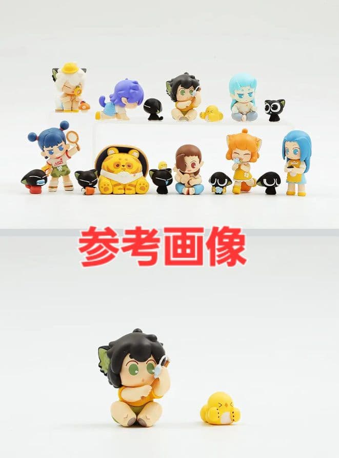 羅小黒戦記 キャンプシリーズ フィギュア 1BOX未開封 シュリンク入り