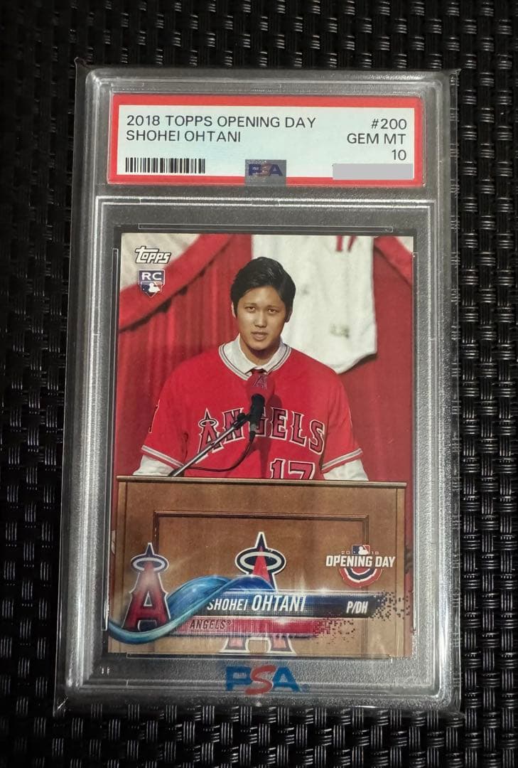 PSA10 最高評価】大谷翔平 2018 Topps RC スタンド おまけ付 - メルカリ