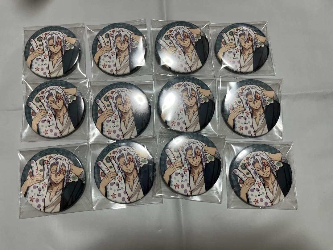 鬼滅の刃 宇髄天元 クラフトホリック 缶バッジ 12個