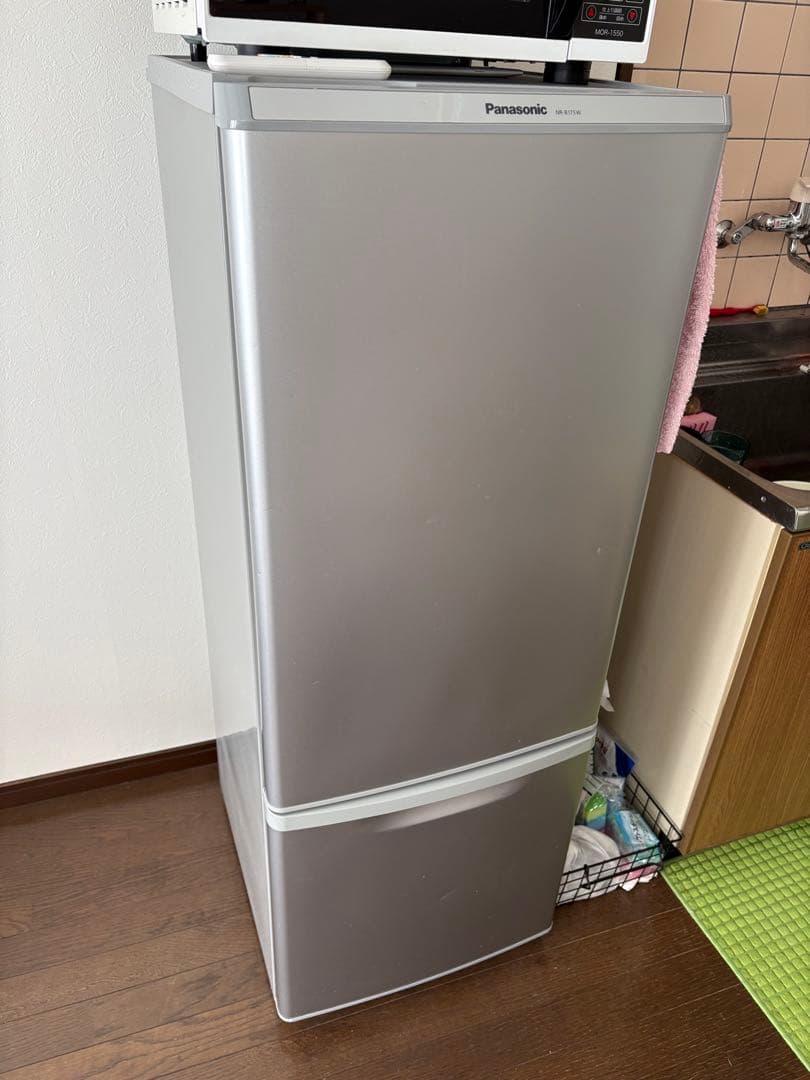 くらとみ Panasonic 2ドア冷蔵庫 シルバー