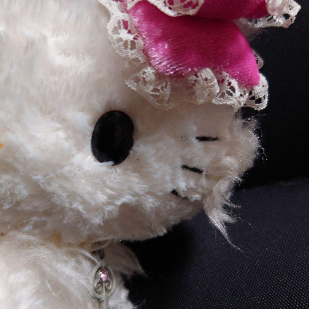 希少 初期 サンリオ チャーミーキティ ぬいぐるみ ベロアリボン 刺繍