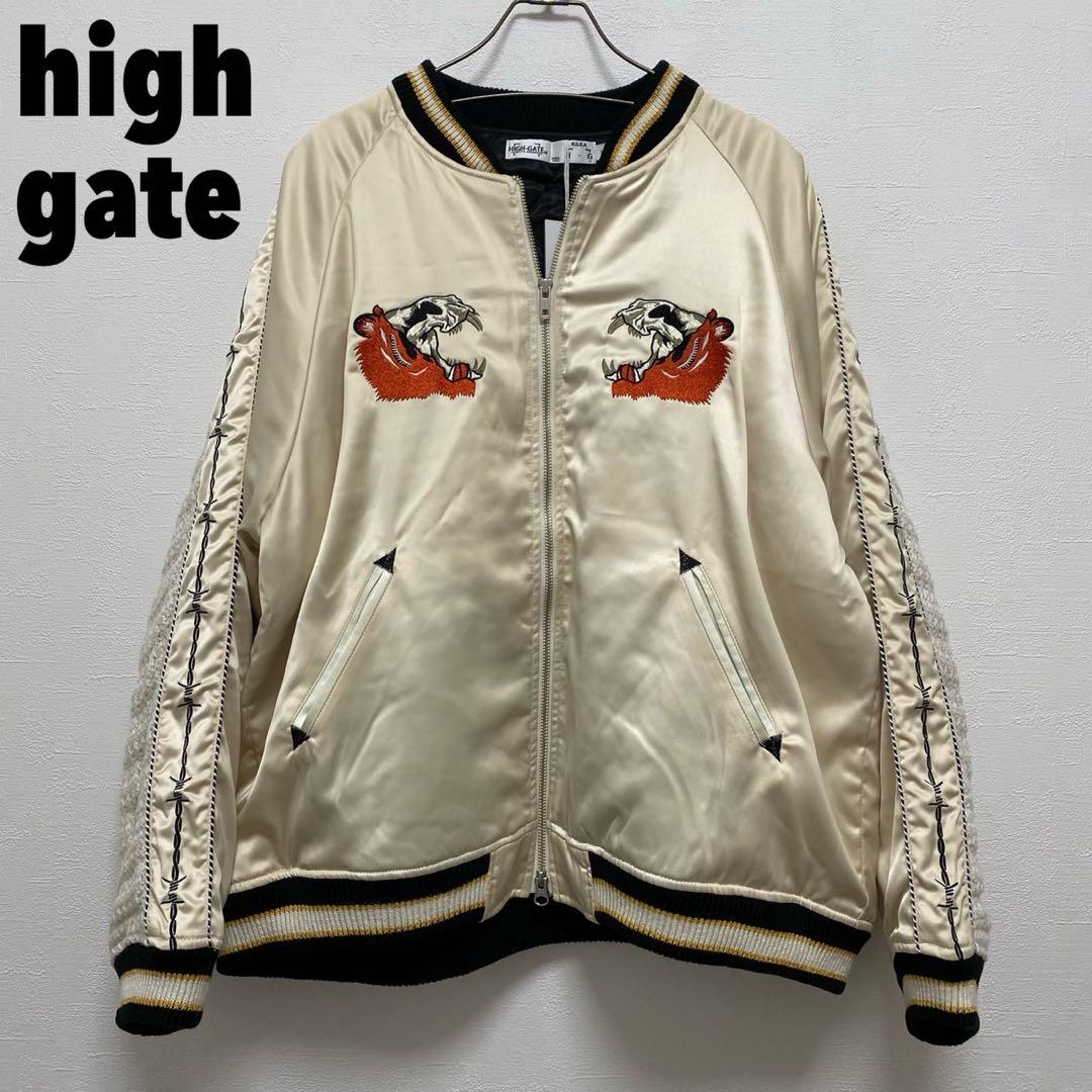 新品! HIGH-GATE KNIT DOCKING SUKA JACKET