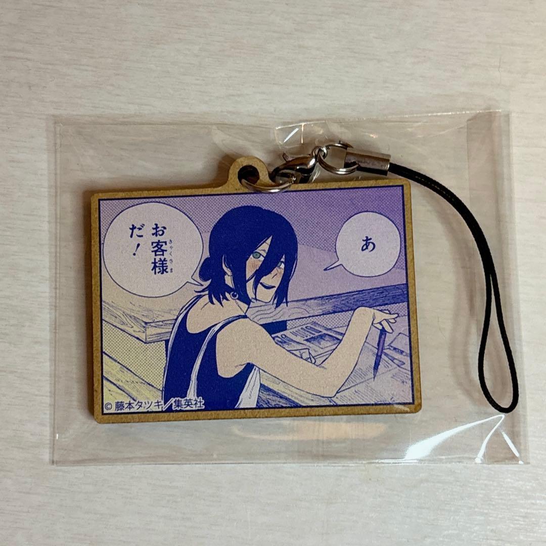 チェンソーマン レゼ 木札ストラップ part2 原作絵 希少 グッズ-ストラップ】チェンソーマン トレーディング木札ストラップ