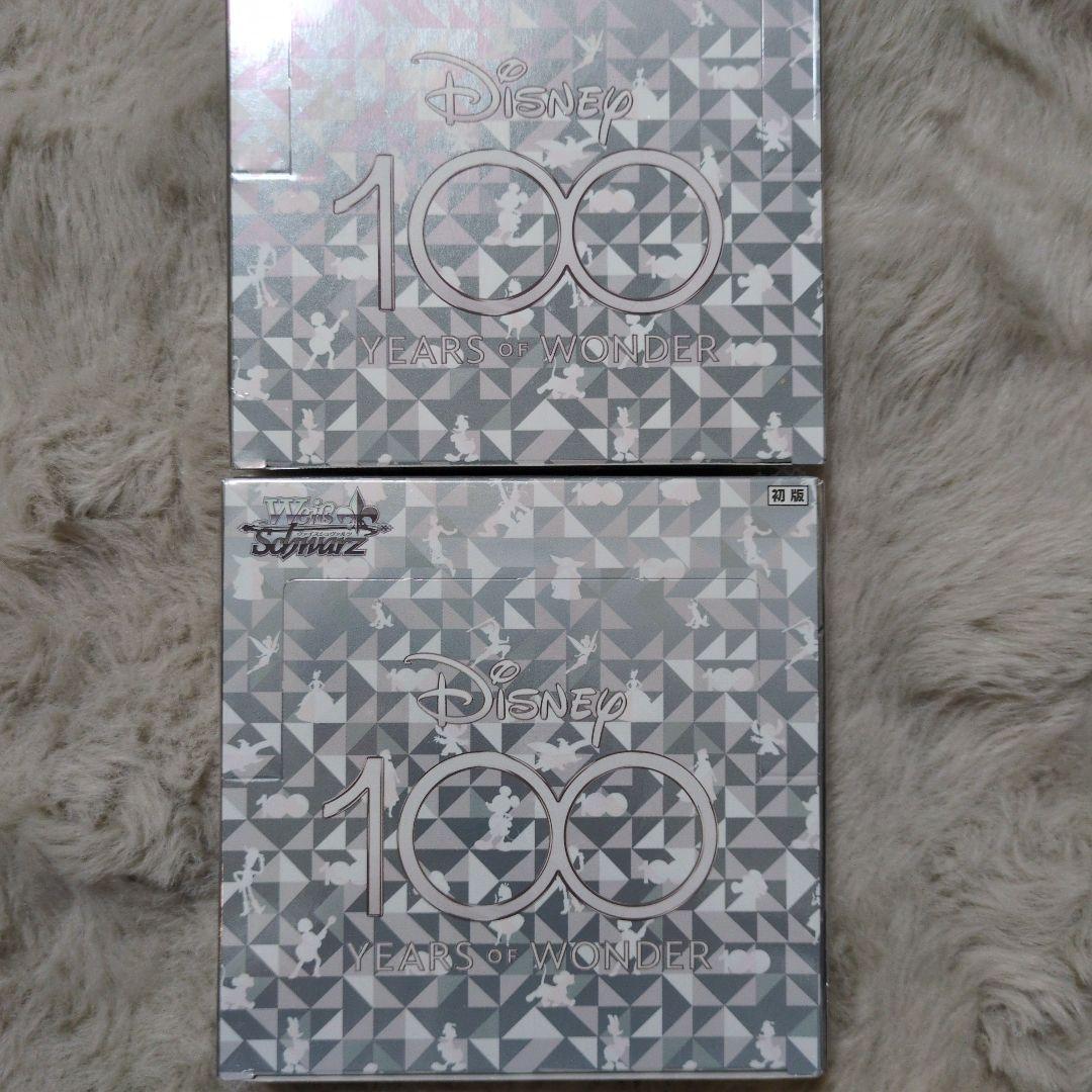 ヴァイスシュヴァルツ　ディズニー100 シュリンク付き　2box