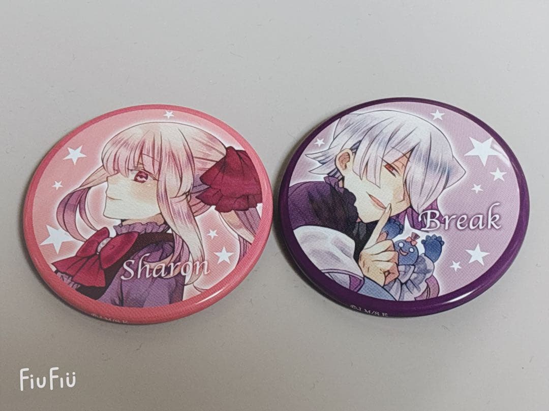 グッズ 漫画 望月淳 PandoraHearts パンドラ 缶バッジ ブレイク