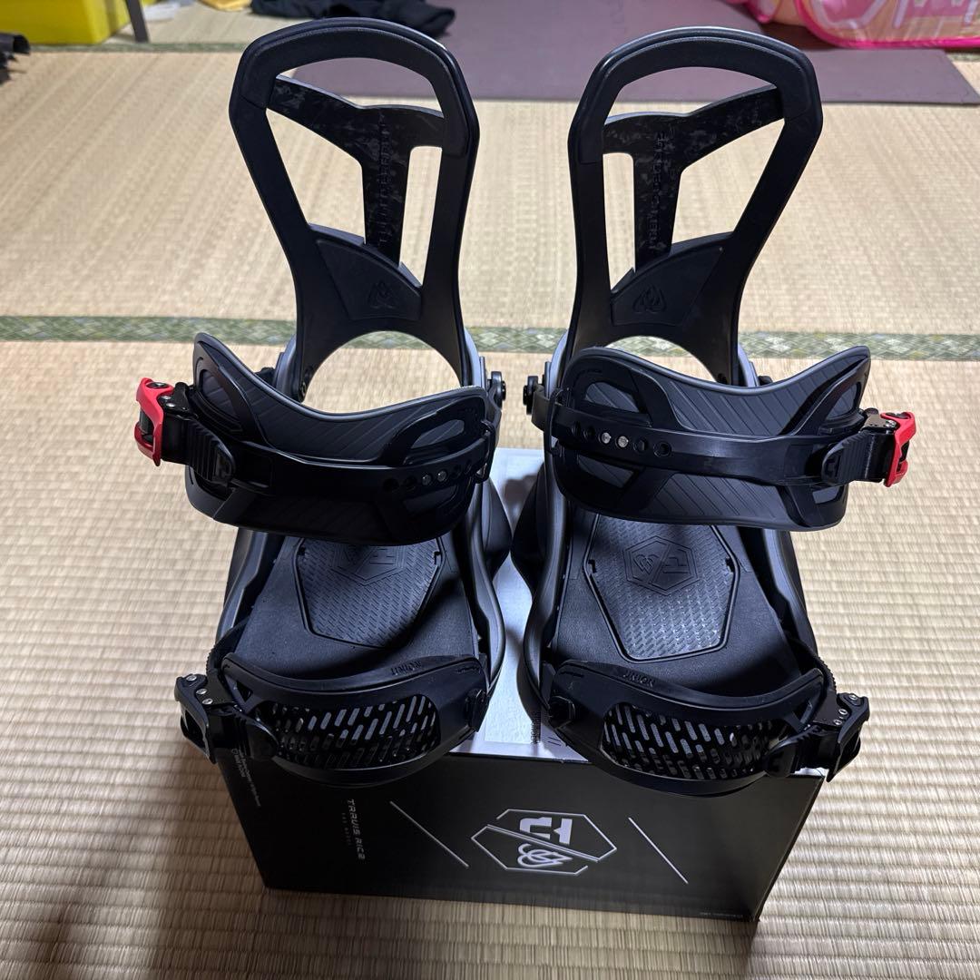 24-25 UNION FALCOR ブラック M Falcor Men's Snowboard Binding 2026 | Union Binding Company