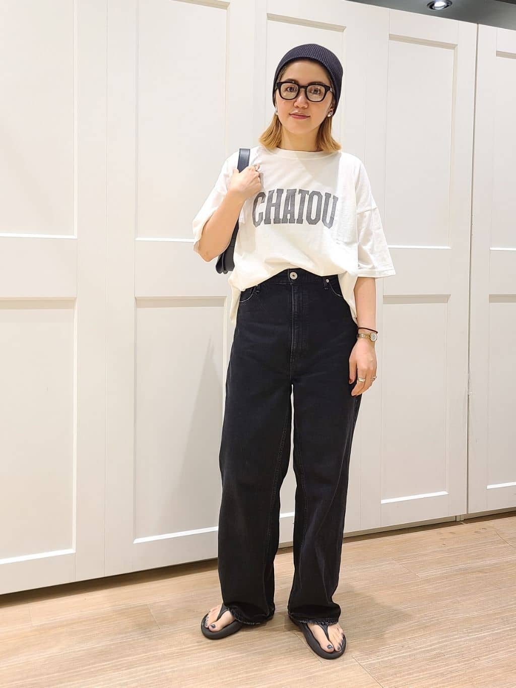 upper hights/アッパーハイツ】THE OLIVIA リラックスワイドストレート