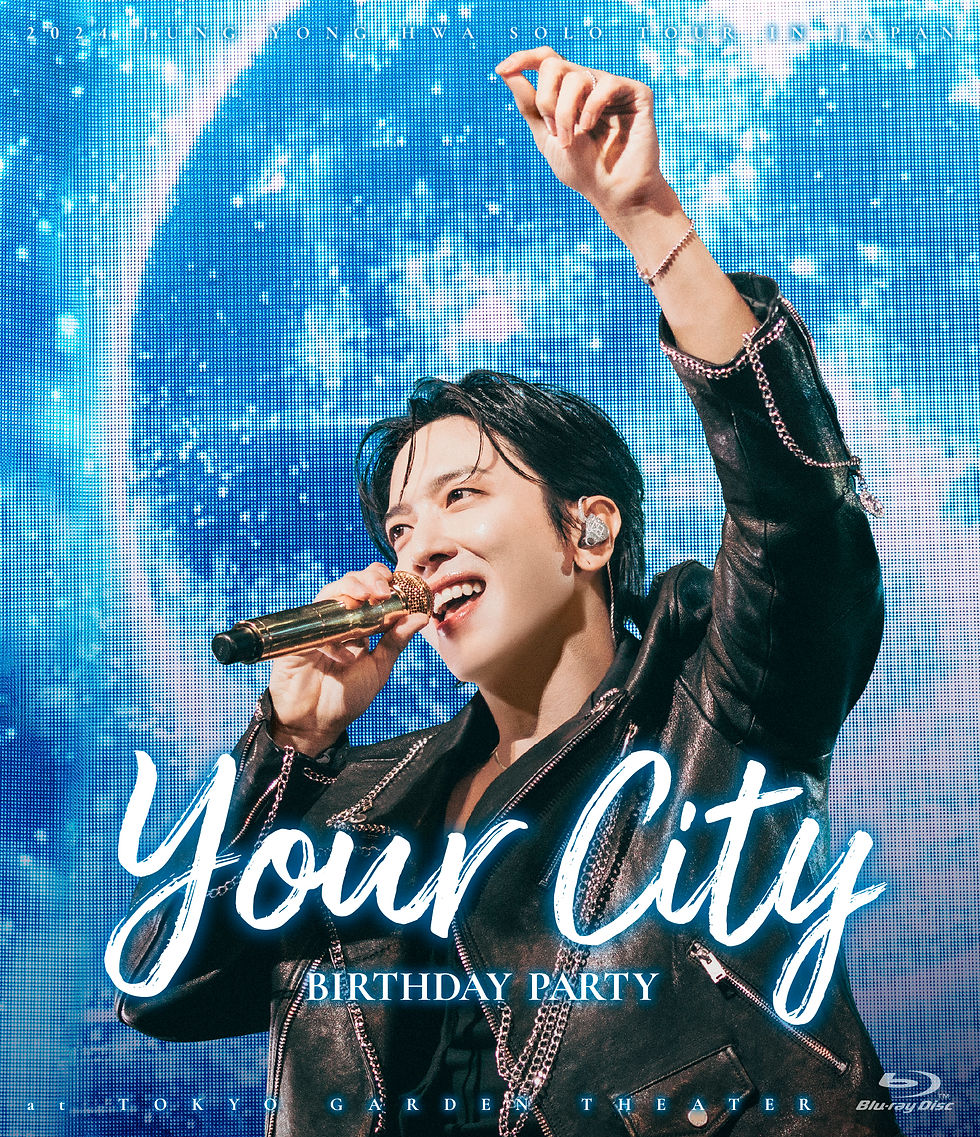 DVD/Blu-ray/LIVE CD『2024 JUNG YONG HWA SOLO TOUR IN JAPAN 