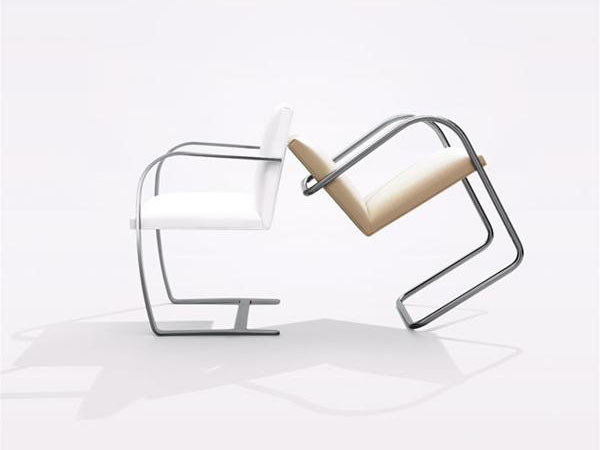 Knoll Mies van der Rohe Collection Brno Arm Chair Tubular / ノル